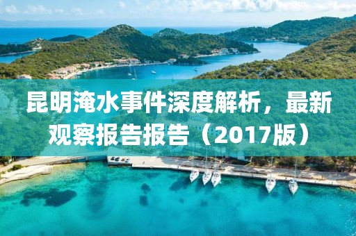 昆明淹水事件深度解析，最新观察报告报告（2017版）