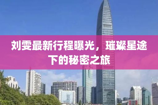 刘雯最新行程曝光，璀璨星途下的秘密之旅