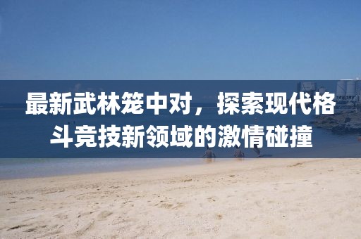最新武林笼中对，探索现代格斗竞技新领域的激情碰撞