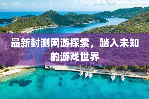 最新封测网游探索，踏入未知的游戏世界