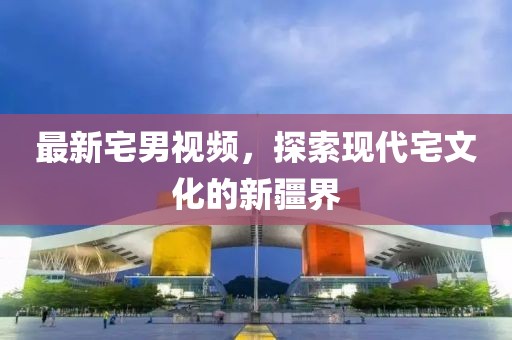 最新宅男视频，探索现代宅文化的新疆界