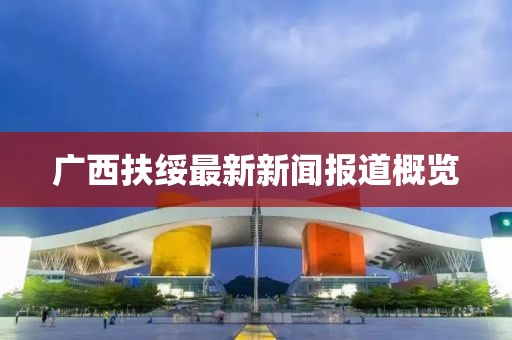 广西扶绥最新新闻报道概览