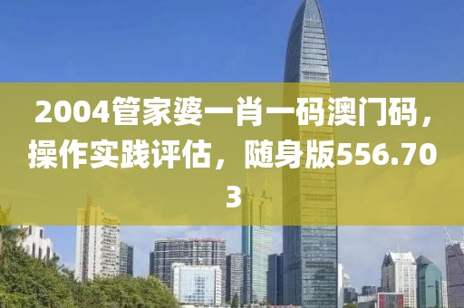 2004管家婆一肖一码澳门码，操作实践评估，随身版556.703