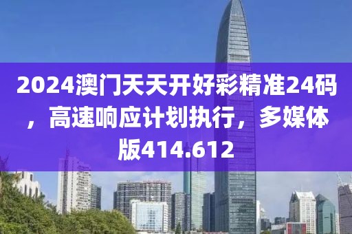 2024澳门天天开好彩精准24码，高速响应计划执行，多媒体版414.612