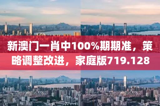 新澳门一肖中100%期期准，策略调整改进，家庭版719.128