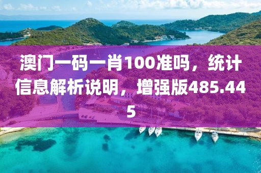 澳门一码一肖100准吗，统计信息解析说明，增强版485.445