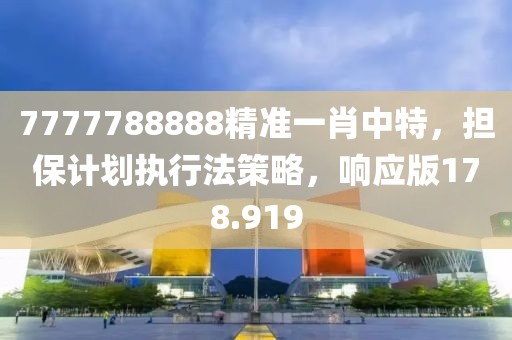 7777788888精准一肖中特，担保计划执行法策略，响应版178.919