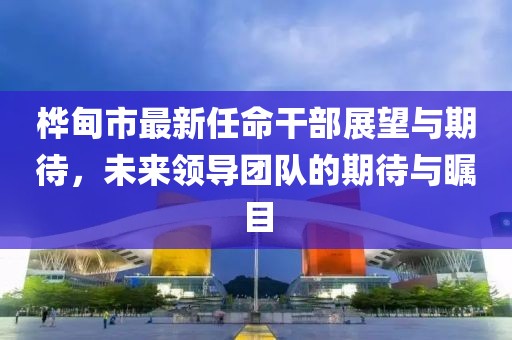 桦甸市最新任命干部展望与期待，未来领导团队的期待与瞩目