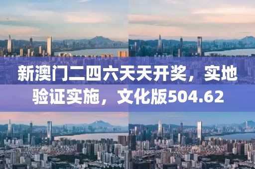 新澳门二四六天天开奖，实地验证实施，文化版504.62