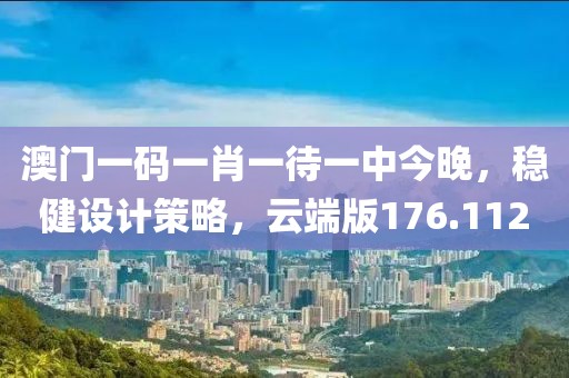 澳门一码一肖一待一中今晚，稳健设计策略，云端版176.112