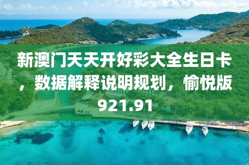 新澳门天天开好彩大全生日卡，数据解释说明规划，愉悦版921.91