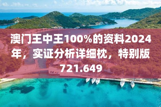 澳门王中王100%的资料2024年，实证分析详细枕，特别版721.649