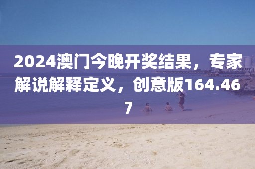 2024澳门今晚开奖结果，专家解说解释定义，创意版164.467