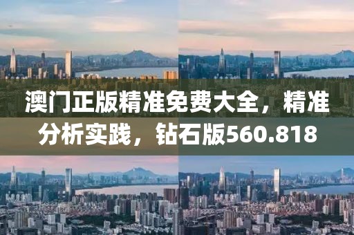 澳门正版精准免费大全，精准分析实践，钻石版560.818