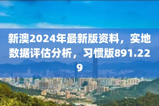 新澳2024年最新版资料，实地数据评估分析，习惯版891.229