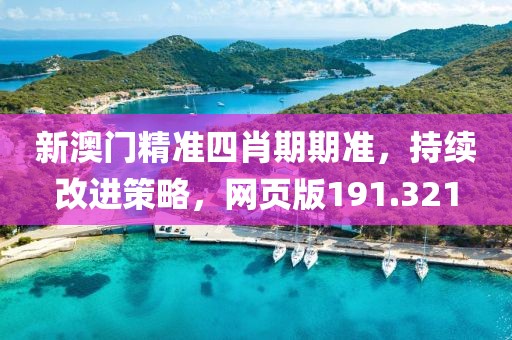 新澳门精准四肖期期准，持续改进策略，网页版191.321