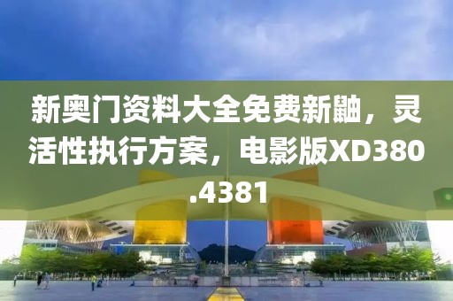 新奥门资料大全免费新鼬，灵活性执行方案，电影版XD380.4381