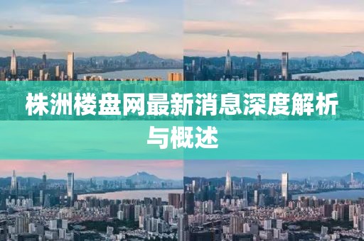株洲楼盘网最新消息深度解析与概述