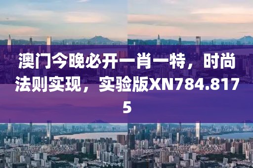 澳门今晚必开一肖一特，时尚法则实现，实验版XN784.8175