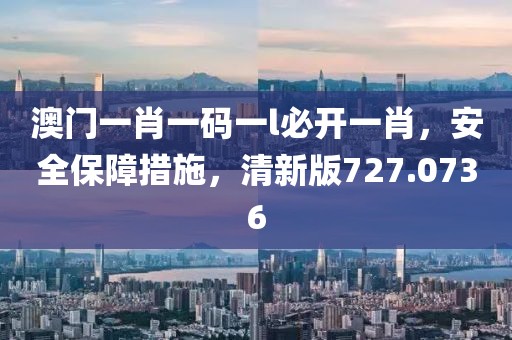 澳门一肖一码一l必开一肖，安全保障措施，清新版727.0736