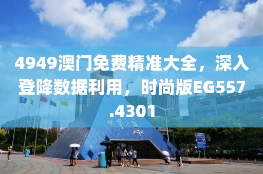 4949澳门免费精准大全，深入登降数据利用，时尚版EG557.4301