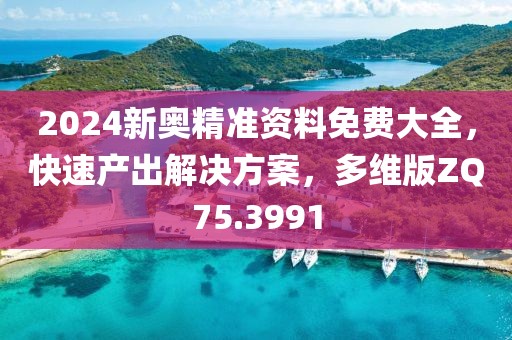 2024新奥精准资料免费大全，快速产出解决方案，多维版ZQ75.3991