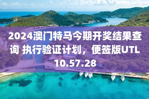 2024澳门特马今期开奖结果查询 执行验证计划，便签版UTL10.57.28