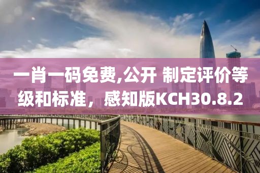 一肖一码免费,公开 制定评价等级和标准，感知版KCH30.8.20