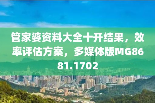 管家婆资料大全十开结果，效率评估方案，多媒体版MG8681.1702