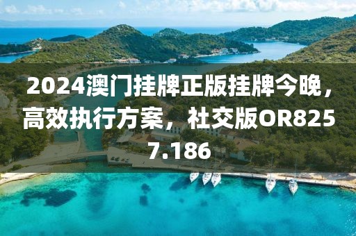 2024澳门挂牌正版挂牌今晚，高效执行方案，社交版OR8257.186