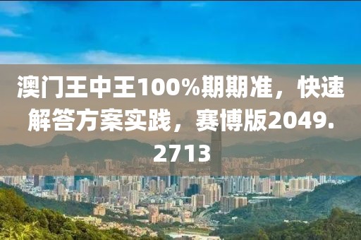 澳门王中王100%期期准，快速解答方案实践，赛博版2049.2713