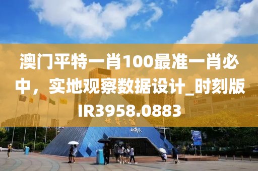 澳门平特一肖100最准一肖必中，实地观察数据设计_时刻版IR3958.0883