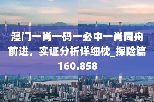 澳门一肖一码一必中一肖同舟前进，实证分析详细枕_探险篇160.858