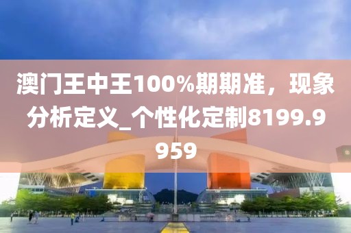 澳门王中王100%期期准，现象分析定义_个性化定制8199.9959