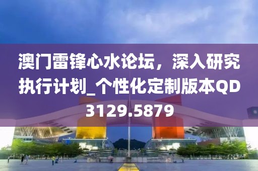 澳门雷锋心水论坛，深入研究执行计划_个性化定制版本QD3129.5879