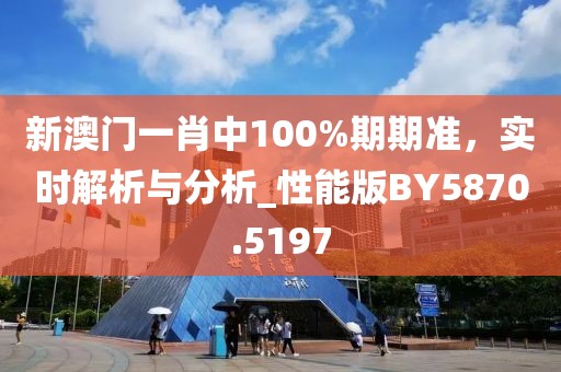 新澳门一肖中100%期期准，实时解析与分析_性能版BY5870.5197