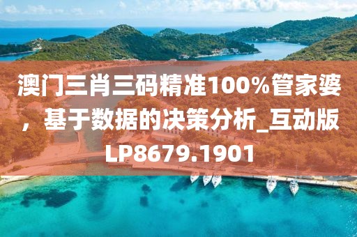 澳门三肖三码精准100%管家婆，基于数据的决策分析_互动版LP8679.1901