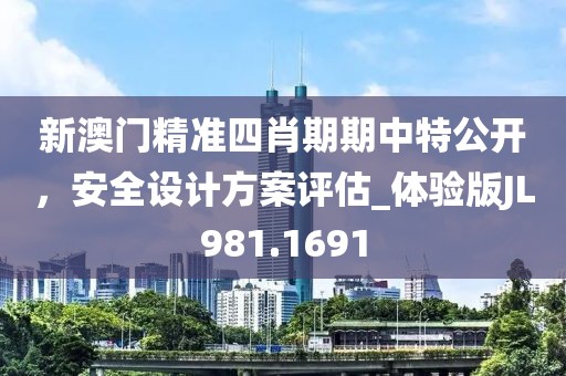 新澳门精准四肖期期中特公开，安全设计方案评估_体验版JL981.1691