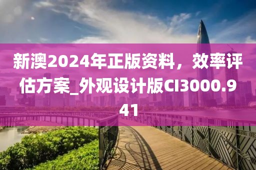 新澳2024年正版资料，效率评估方案_外观设计版CI3000.941