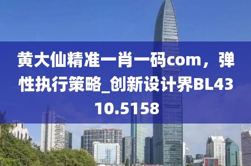 黄大仙精准一肖一码com，弹性执行策略_创新设计界BL4310.5158